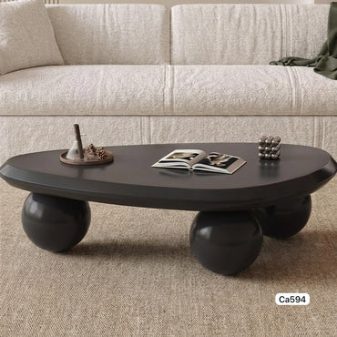 Mesa de centro negro madera 100cm* 68cm* 30cm