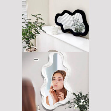 Espejo de pared nordico blanco 41cm* 26cm