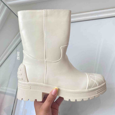Botin Beige suela 5Cm U8B-AX20790-9