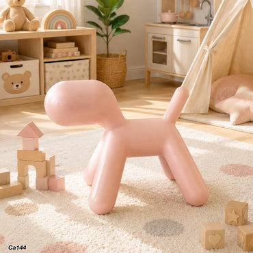 Silla perro rosado grande 69cm* 42cm* 54cm