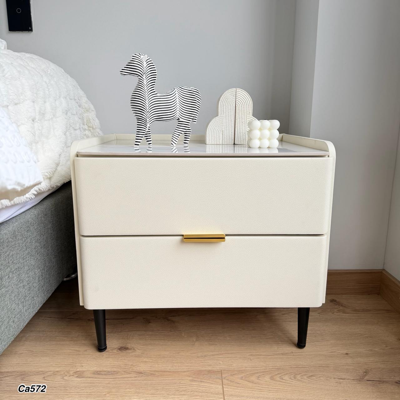 Nochero blanco cuadrado 50cm* 40cm* 46cm