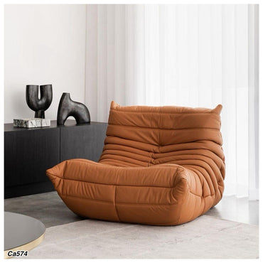 Silla poltrona café micro fibra 85cm