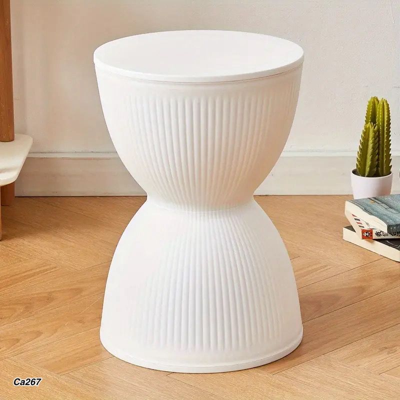 Mesa auxiliar blanco 31cm* 31cm* 46cm