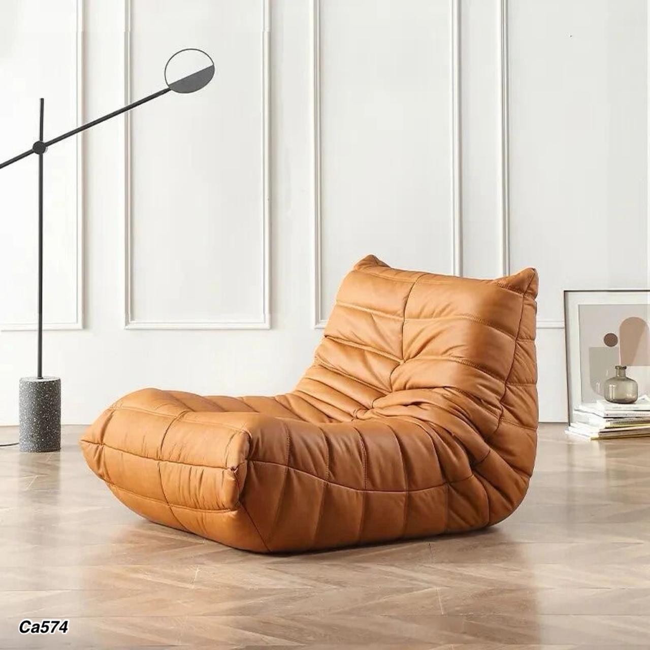 Silla poltrona café micro fibra 85cm