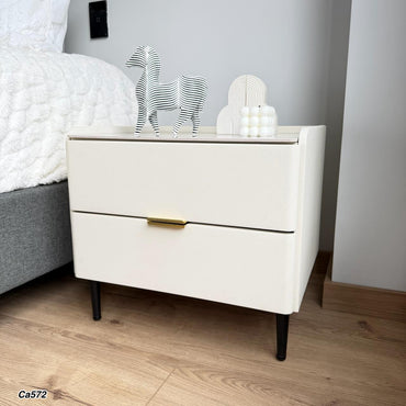 Nochero blanco cuadrado 50cm* 40cm* 46cm