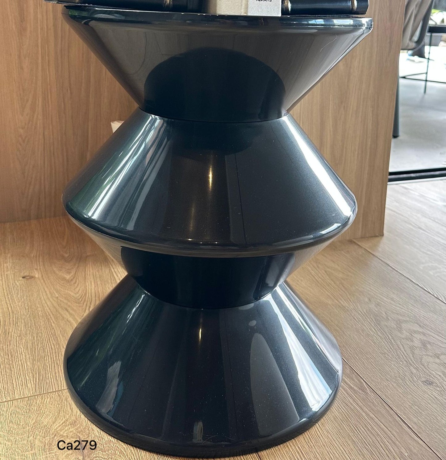 Mesa auxiliar nordica negro 36cm* 36cm* 45cm