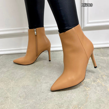 Botin café tacon 9cm X8220 C34