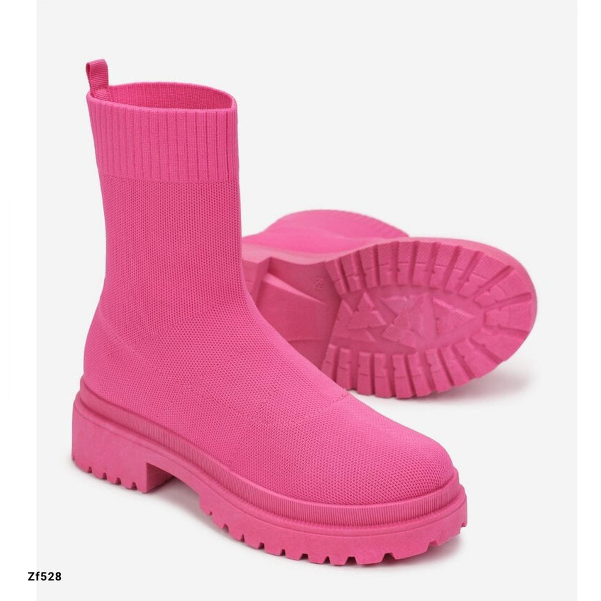 Botin fucsia suela 4cm A-35 C21