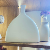 Jarron decorativo botella de ceramica  18.5cm* 18cm