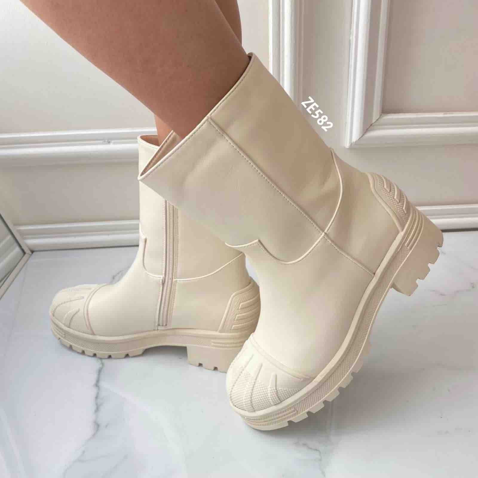 Botin Beige suela 5Cm U8B-AX20790-9