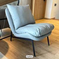 Silla poltrona policuero gris  67cm* 78cm* 75cm