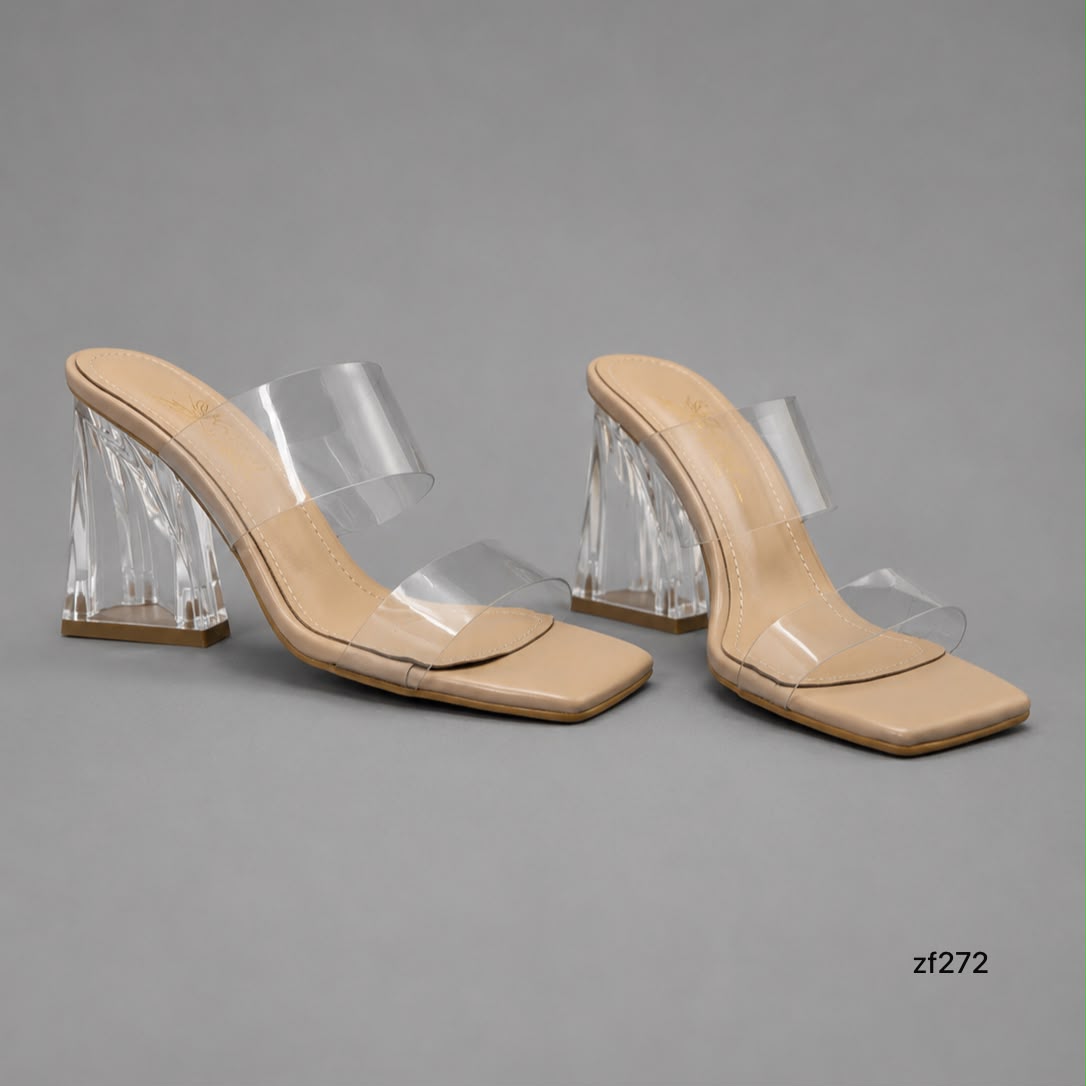 Sandalia beige tacon 9cm 631 C2