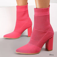 Botin fucsia tacon 10cm    5635A    C40