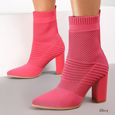 Botin fucsia tacon 10cm    5635A    C40
