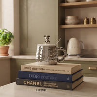 Mugs plateado ceramica detalle oso en tapa manija bolas  430ml