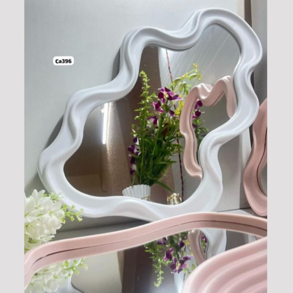 Espejo de pared nordico blanco   41cm* 26cm
