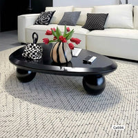 Mesa de centro negro madera   100cm* 68cm* 30cm