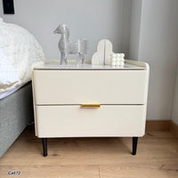 Nochero blanco cuadrado   50cm* 40cm* 46cm