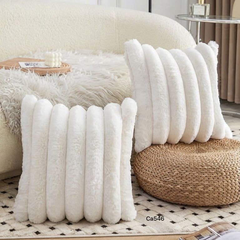 Funda de cojin blanco  45cm* 45cm