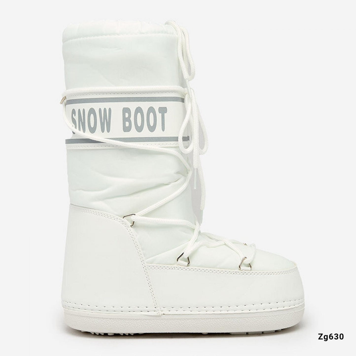 Bota blanco tipo nieve NB618   C-77