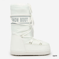 Bota blanco tipo nieve NB618   C-77
