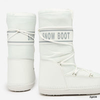 Bota blanco tipo nieve NB618   C-77
