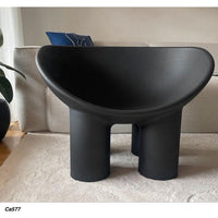 Silla patas de elefante negro  PE  56cm* 83cm* 62cm