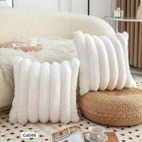 Funda de cojin blanco  45cm* 45cm