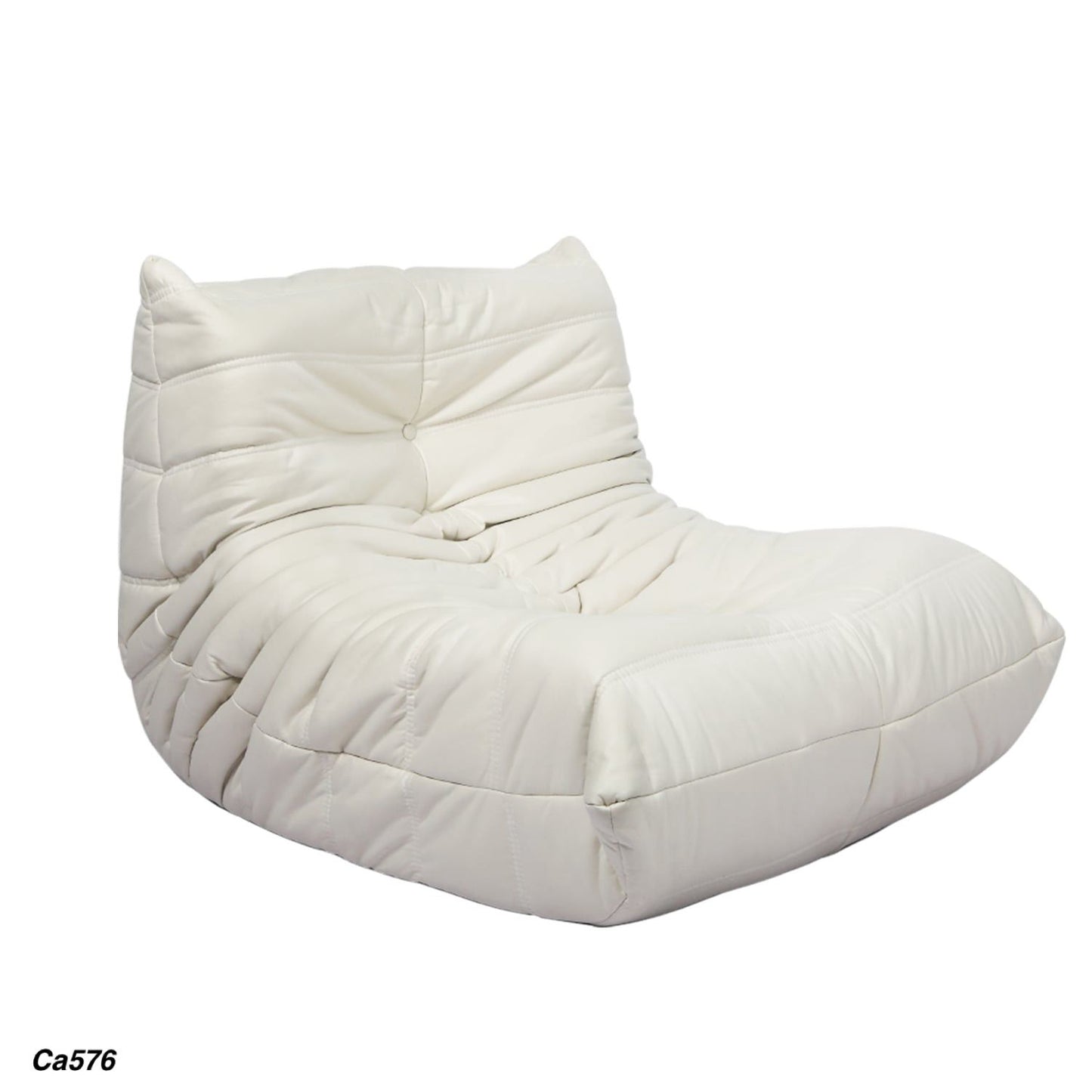 Silla poltrona beige micro fibra   85cm