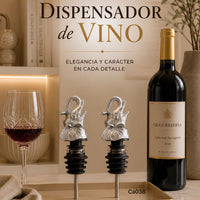 Dispensador de botellas metalico elefante plateado  10.5cm*  4cm