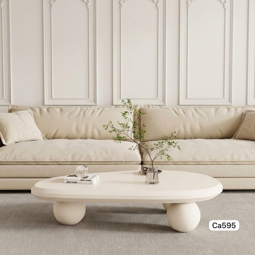 Mesa de centro blanco madera   100cm* 68cm* 30cm
