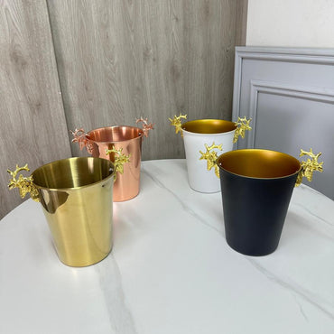 Hielera oro rosa  13.5cm* 19.8cm* 22.8cm