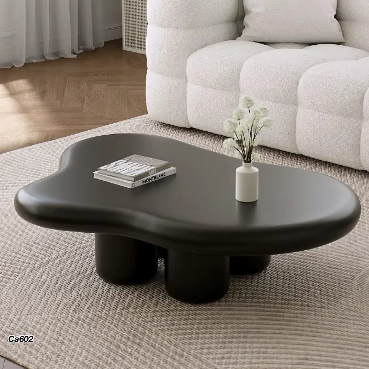 Mesa de nube negro madera 100cm* 69cm* 40cm