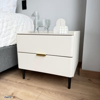 Nochero blanco cuadrado   50cm* 40cm* 46cm