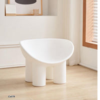 Silla patas de elefante blanco  PE  56cm* 83cm* 62cm