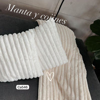 Funda de cojin blanco  45cm* 45cm