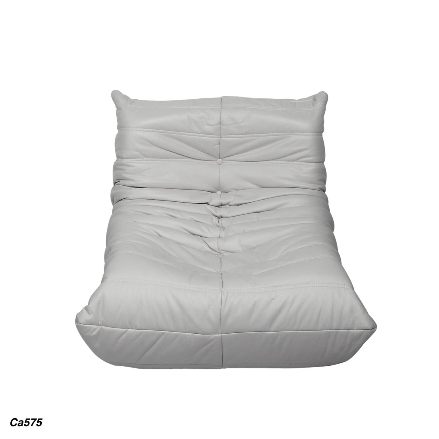 Silla poltrona gris micro fibra   85cm