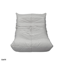 Silla poltrona gris micro fibra   85cm