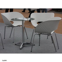 Silla de comedor blanco estilo nordico  62cm* 65cm* 77cm