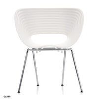Silla de comedor blanco estilo nordico  62cm* 65cm* 77cm