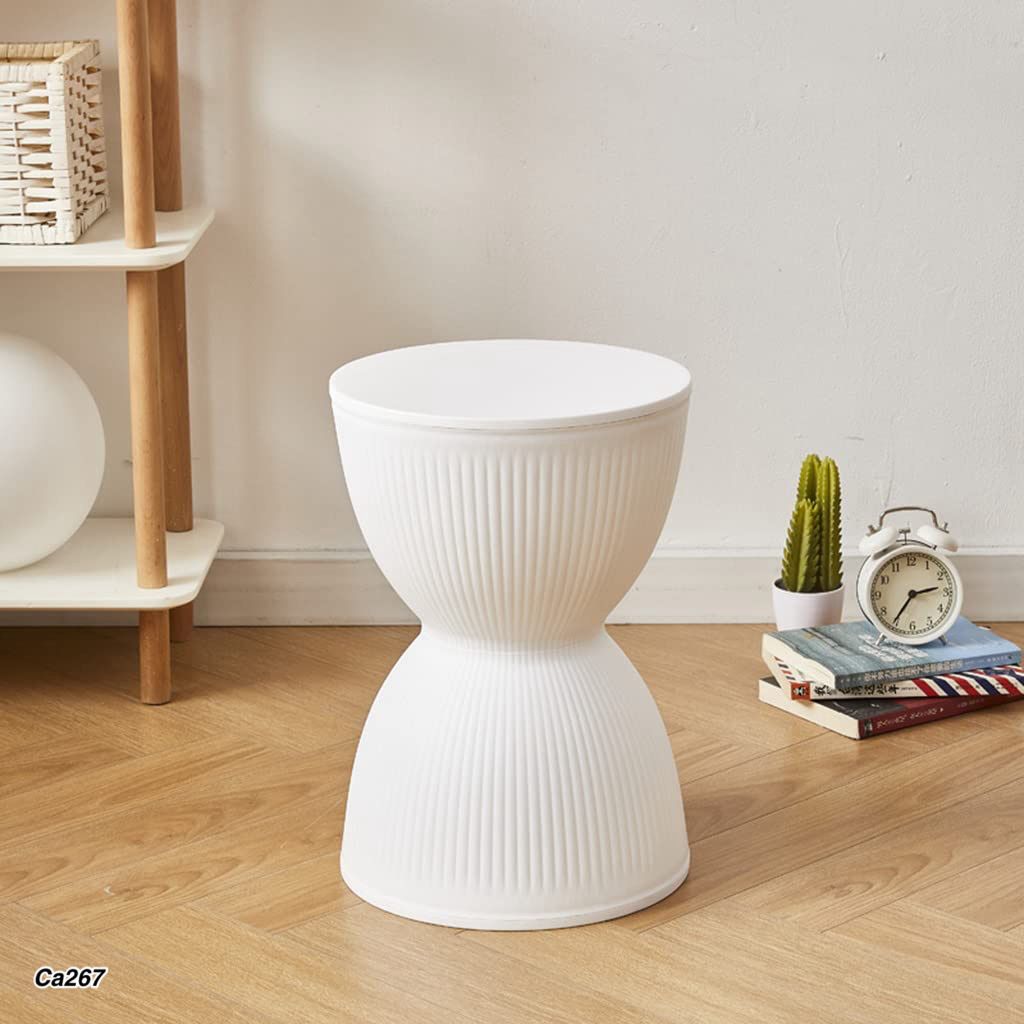 Mesa auxiliar blanco  31cm* 31cm* 46cm