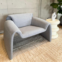Silla moderna gris claro tela linos  94cm* 83cm* 67cm