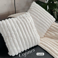 Funda de cojin blanco  45cm* 45cm