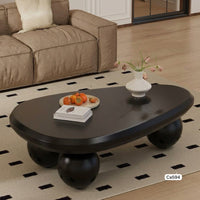 Mesa de centro negro madera   100cm* 68cm* 30cm