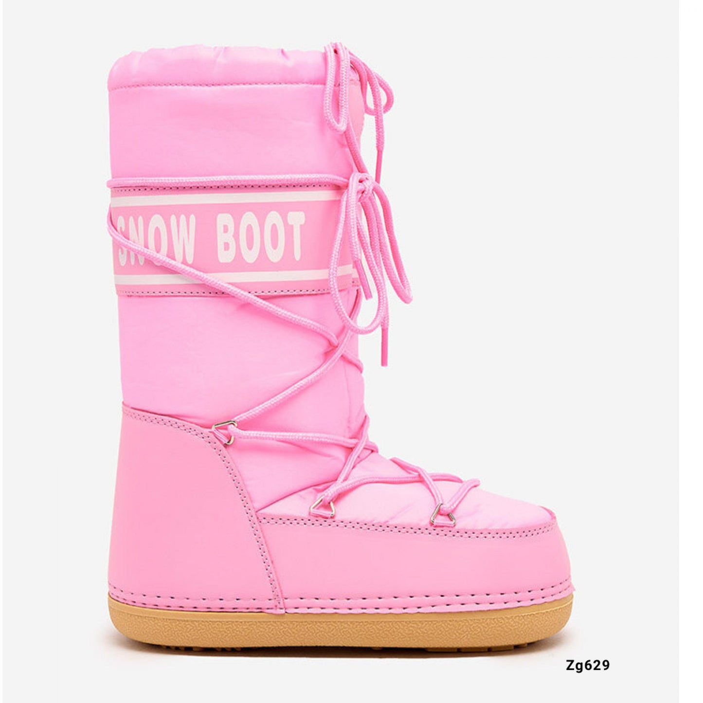 Bota rosado tipo nieve NB618  C-77