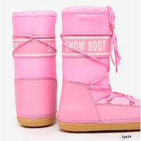 Bota rosado tipo nieve NB618  C-77