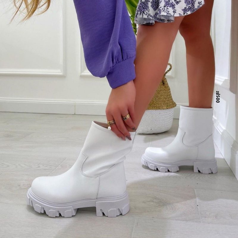 botin compra 48 181-70 color blanco  4cm - Image 3