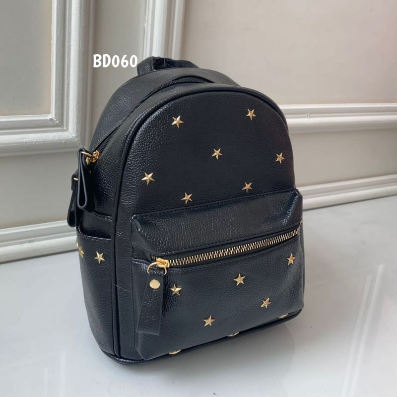 Bolso Negro estrellas dordas tres compartimentos 22Cm*24Cm A168 - Image 2