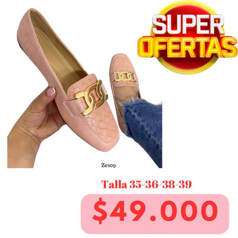 Baleta palo de rosa cadena dorada C86-GO-03