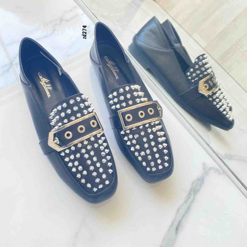 Zapato Compra 84 MO1849 Negro  taches plateados correa frontal (Copy) - Image 2